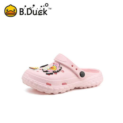 bduck小黄鸭家居鞋夏季儿童凉拖鞋洞洞鞋30-40 B1515969 商品图3
