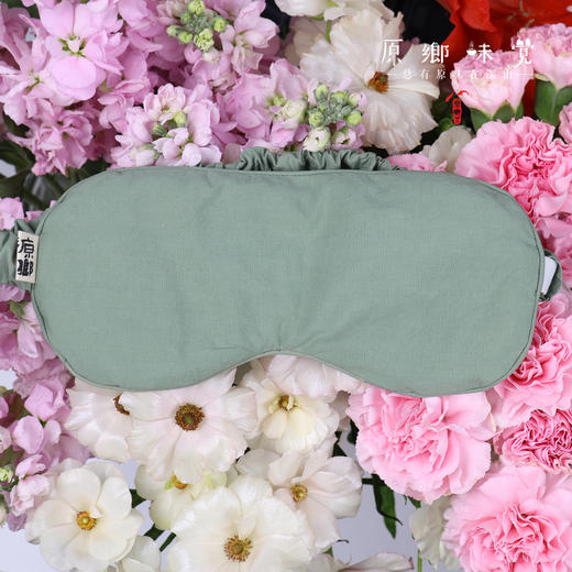 植物染纯棉艾绒眼罩/真丝眼罩（成都仓库-顺丰快递） | 多种规格，来自青和，生产者：青和【合作生产，公平贸易】 商品图4
