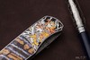 三希堂  现代刀系列  五虎上将雕金小折  未开刃 商品缩略图14
