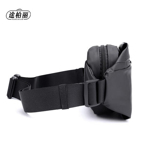 途柏丽TOBERLIR  胸包黑色T0403 商品图1