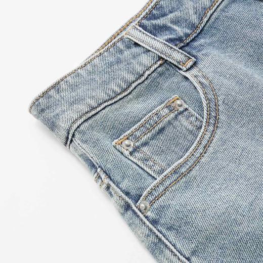 IEF/爱依服2025夏季 美式甜酷个性辣妹气质设计感百搭牛仔短裤N41977- 商品图3