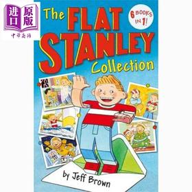 预售 【中商原版】史丹利6个故事合集 The Flat Stanley Collection 英文原版进口 章节桥梁书 儿童小初文学 纸片人史丹利故事合集