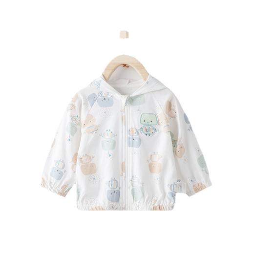 【儿童防晒衣￥36.5】儿童春夏防晒衣纯棉外套宝宝皮肤衣夏薄款空调衫婴儿外出衣服 商品图4
