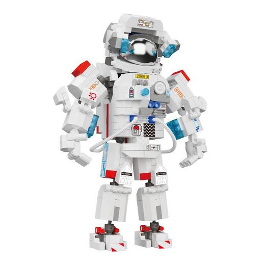 中国航天破晓宇航员积木 迷你国潮摆件儿童玩具男孩女孩礼物 商品图4