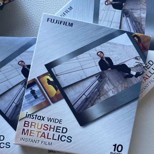 宽幅流纹金属5寸相纸1盒10张，多盒便宜，日期新鲜，现货速发，富士所有WIDE系列相机通用 商品图6