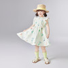 笛莎Deesha 童装女童连衣裙2025夏新款女童花卉印花花瓣领连衣裙 商品缩略图2