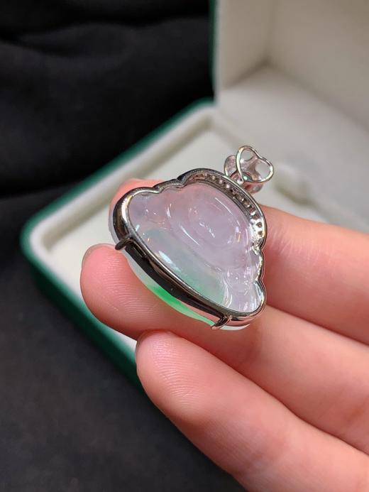 佛公翡翠吊坠 商品图2