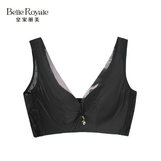 【秒杀品不退不换】皇家丽美小胸显大调整型内衣无钢圈加宽侧比收副乳文胸WWJQ006-3 商品图3