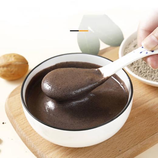 黑芝麻•核桃•桑葚粉，6袋组合（60小袋），甄选9种珍贵食材，科学配比，真空低温烘焙工艺，多种营养加持，香浓丝滑，唇齿留香，回味悠长M 商品图0