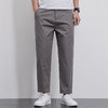 【纯棉】【DQ】大依优型大码轻商务休闲裤简约宽松百搭直筒休闲九分裤胖子男士夏季新款 商品缩略图2