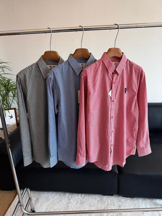 48-4 出口日单川久格子衬衫 我穿L 商品图7