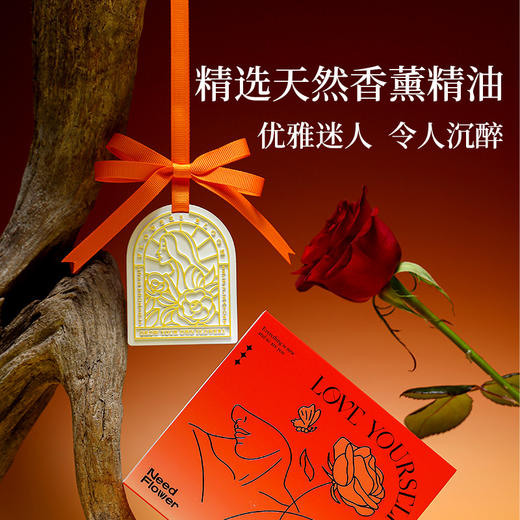 秘密花园 香薰礼盒38女神节妇女节石膏挂件礼盒车载挂件伴手礼 商品图3