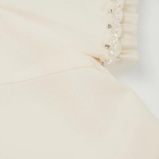 N°28 '千金梦幻'2025夏季新款时尚气质女士连衣裙 圆领短袖千金风中长裙885231L501 商品图3