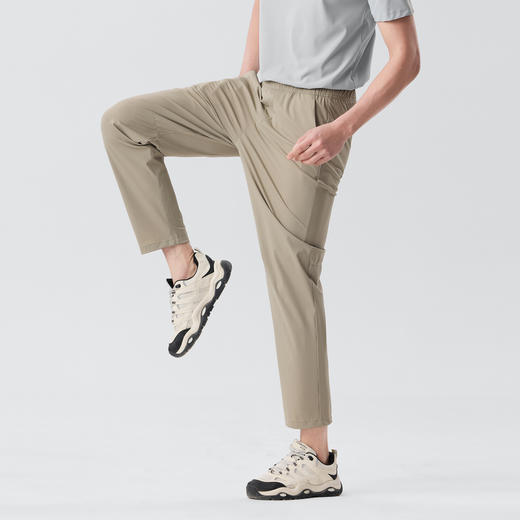 【防紫外线&凉感】圣得西男士休闲裤新款通勤户外弹力耐磨长裤子 商品图3