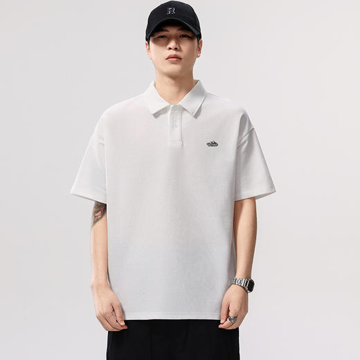 【DQ】大依优型大码男装短袖polo衫休闲简约宽松加大码百搭翻领上衣夏季新品男士半袖 商品图1
