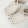 ROMI STUDIO“复古优雅”手工编织镂空包头细跟米白色方头凉鞋S8012 商品缩略图2