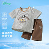 迪士尼【米奇冰感条纹套装】25夏季男童新款凉感T恤短袖透气短裤套装ZD2ET025 商品缩略图2