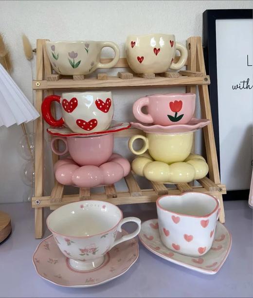 随机发货3个19.9高颜值马克杯盲盒百款样式随机发货食品级釉面高温烧制加厚杯壁杯把厚重质感媲美时尚基地直邮 商品图4