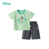 迪士尼【米奇冰感条纹套装】25夏季男童新款凉感T恤短袖透气短裤套装ZD2ET025 商品缩略图6