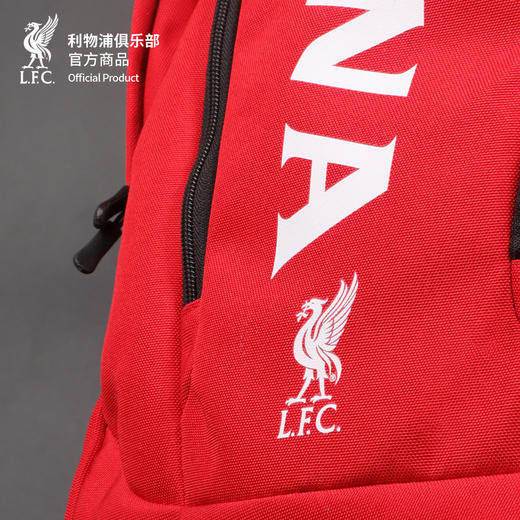 【官方正版】利物浦俱乐部 | 红色口号双肩包YNWA大容量多结构多储物通勤 商品图4