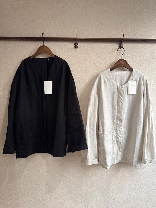 elsa esturgie 麻质轻薄夹克外套 商品图9