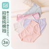 爱帝 女士棉氨中腰内裤3条装 商品缩略图2
