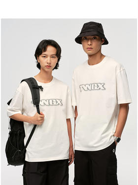 Teenie Weenie小熊男装字母T恤男夏季TNRW256419U