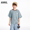 【实体店同款】男童圆领短袖针织衫夏季新款安奈儿童装AB521638 商品缩略图0