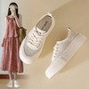 ZHR则则网面小白鞋透气饼干鞋2024夏季新款厚底舒适百搭休闲布鞋 商品缩略图0