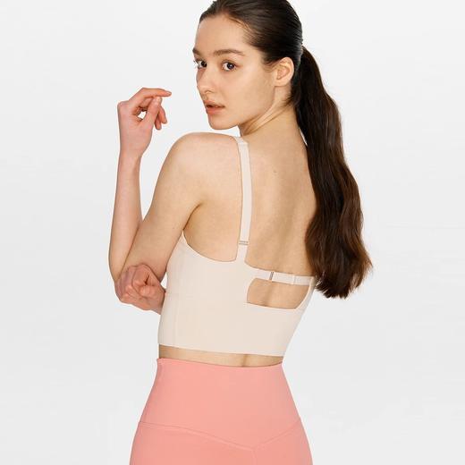 跃牌【洛水之神系列】瑜伽运动背心女带胸垫性感细带美背瑜伽上衣聚拢收腰健身文胸HN93 商品图3