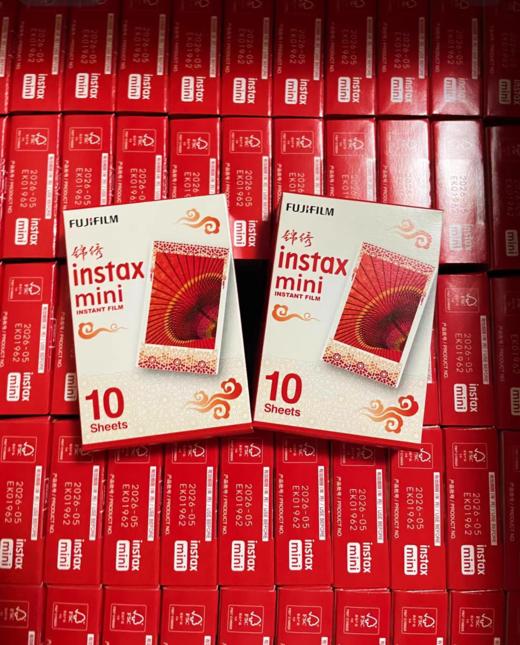 mini锦绣3寸相纸1盒10张，多盒便宜，日期新鲜，现货速发，富士所有mini系列相机通用 商品图7