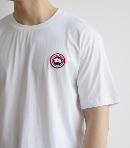 C.G 全棉小标刺绣 圆领短袖T恤 TX436 商品图4