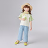 笛莎Deesha 童装女童裤子2025夏新款女童可爱小花装饰牛仔裤 商品缩略图2