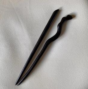 JS（小白）黑檀木发簪 商品图0