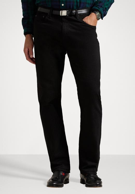 R.L 25春夏款 小直筒黑色弹力牛仔长裤 NZK237 商品图0