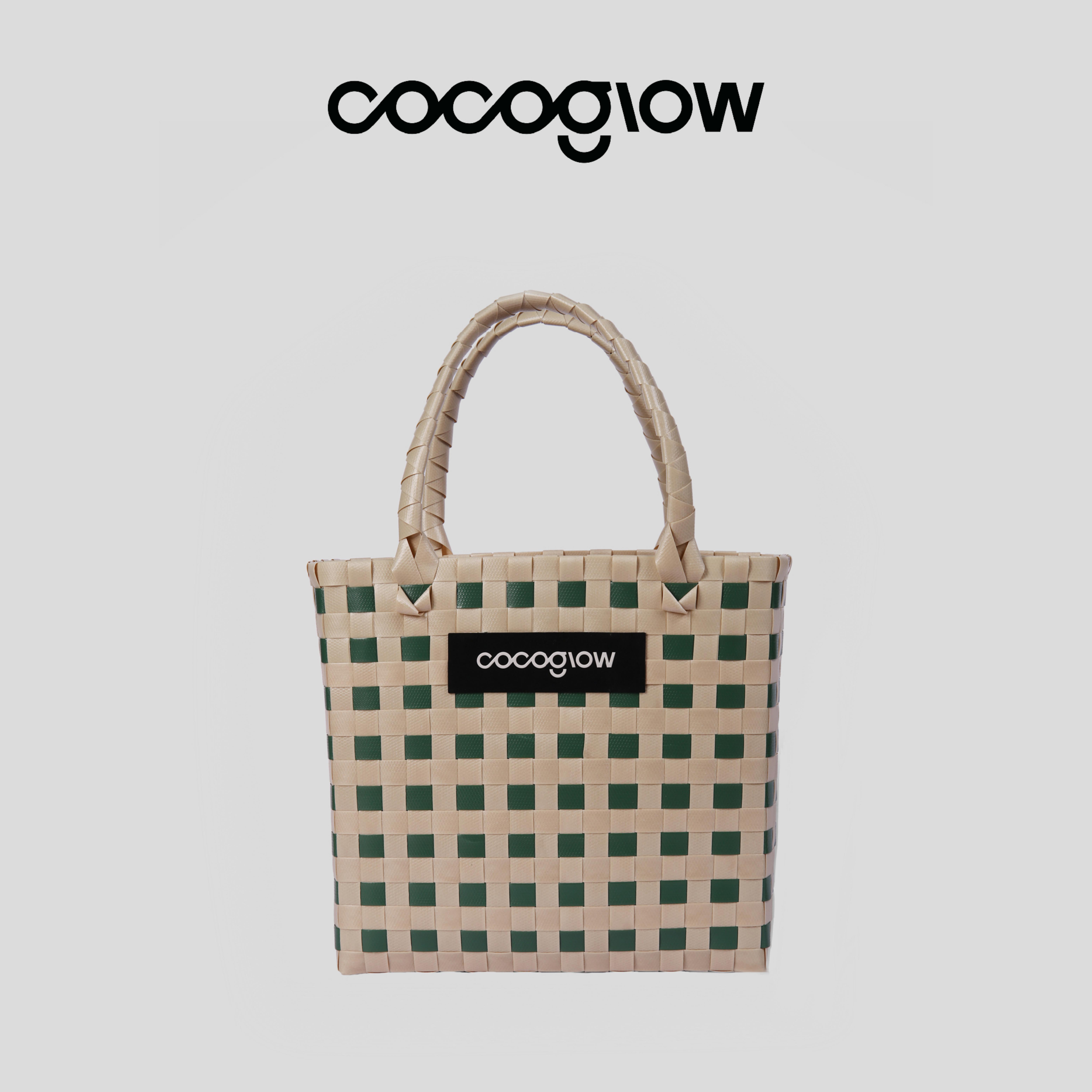 cocoglow·绿野仙踪中号菜篮子泰国编织包秋季托特包通勤包手提包女包上课包绿野仙踪中号菜篮子泰国编织包秋季托特包通勤包手提包女包上课包
