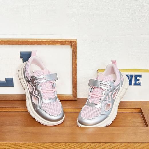 迷你巴拉男宝女宝柔软防护防摔网孔透气轻便软弹跑鞋夏季 商品图2