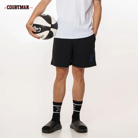 COURTMAN野球帝美式运动短裤训练跑步健身篮球短裤男女休闲宽松