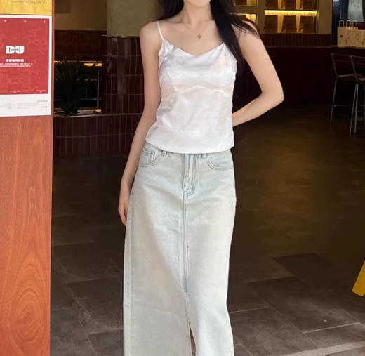 裁缝学苑AS233缎面吊带背心内衣纸样女美背带胸垫新中式抹胸上衣 商品图2