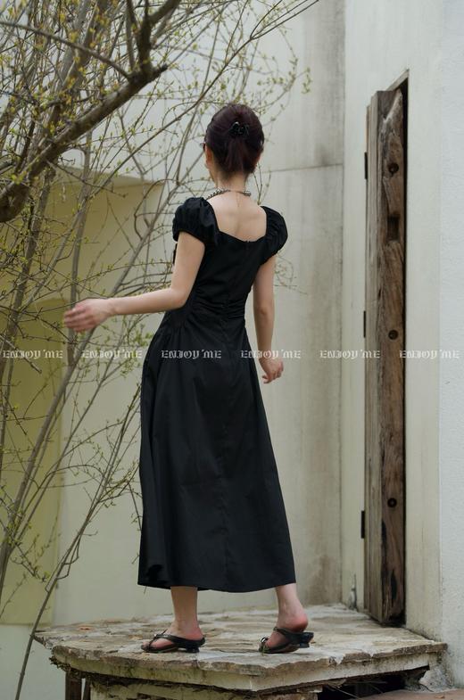 【门店同款】ENJOY春季“绮梦繁花”法式系带长裙 161912377 商品图4