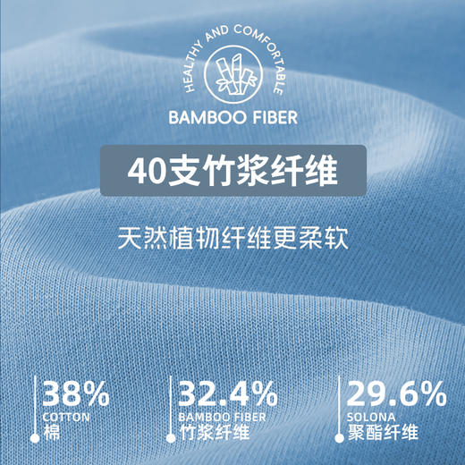 [男女同款] 春夏新品天竹棉吸湿速干抗皱短袖 商品图2