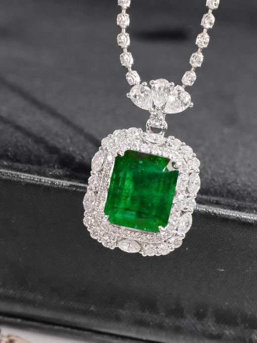 2.85ct刻面祖母绿吊坠 商品图1