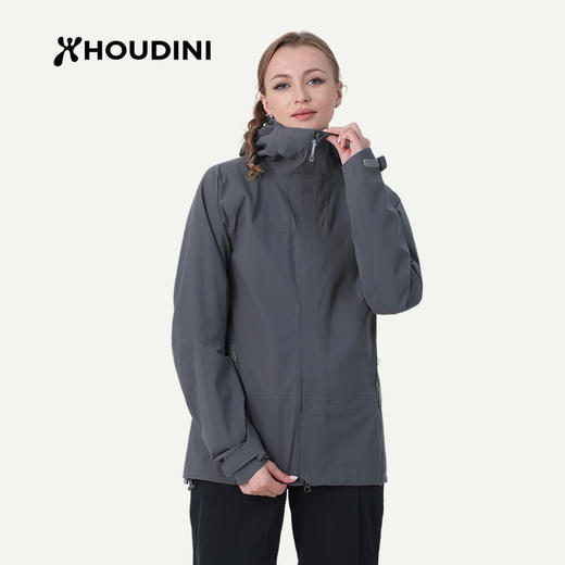 HOUDINI胡丁尼BFF Jacket 挚友女户外防风防水登山徒步冲锋衣夹克146394 商品图3