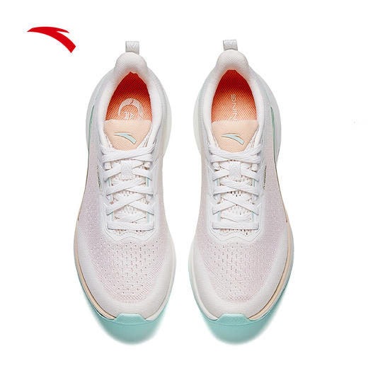 安踏氢跑COOL丨女鞋运动鞋网面透气跑步鞋女缓震回弹耐磨122525542 商品图4