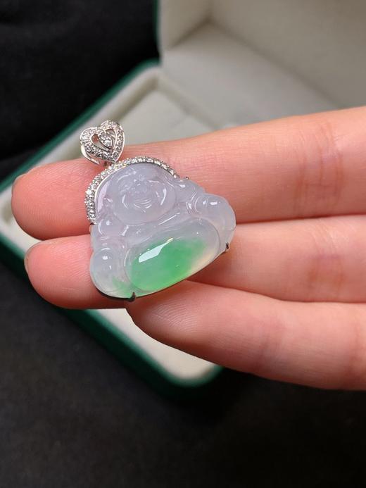 佛公翡翠吊坠 商品图1