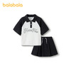 巴拉巴拉童装儿童短袖套装女童2025夏款半身裙两件套 商品缩略图4