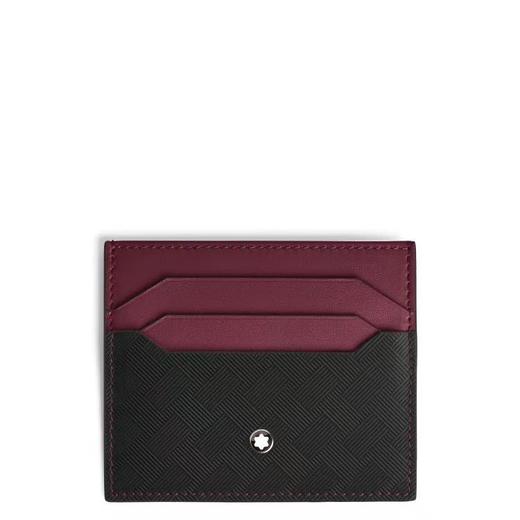 万宝龙 卡包  MB199420-F 黑色/波尔多红. 商品图0