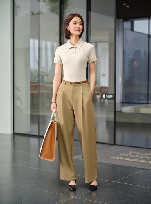 美拉德系列冰珠长绒棉高端商务POLO衫 商品图1