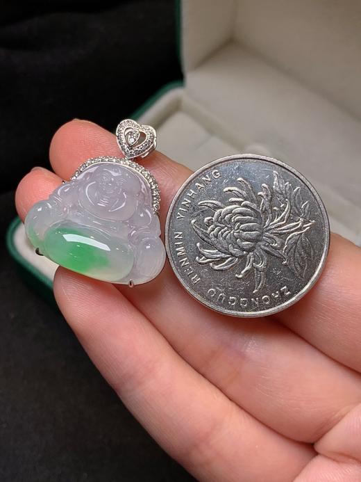 佛公翡翠吊坠 商品图4