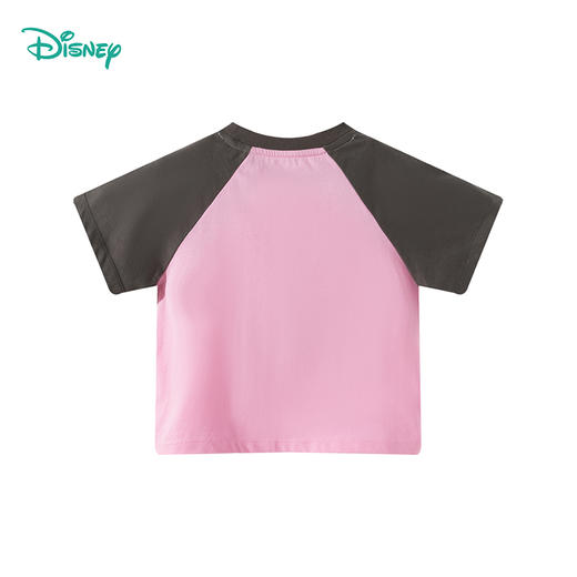 迪士尼【5A抑菌凉感T恤】2025夏季新款女童冰感短袖T恤休闲上衣ZD2ES031* 商品图8
